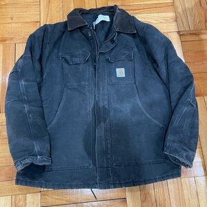 Vintage Carhartt Jacket Faded Black XL